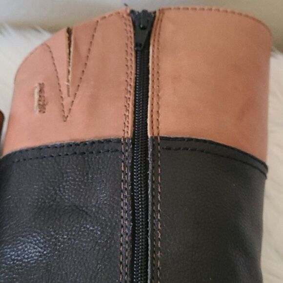 Gianni Bini Leather Riding Boots - Picture 9 of 11